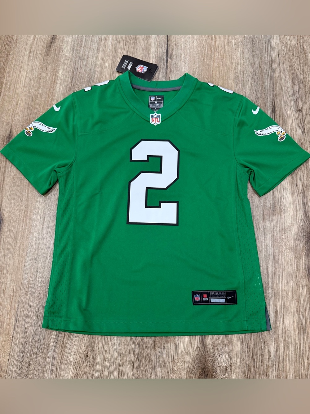 Nike Darius Slay Jr. Philadelphia Eagles Kelly Green Youth Medium M (10-12) NWT